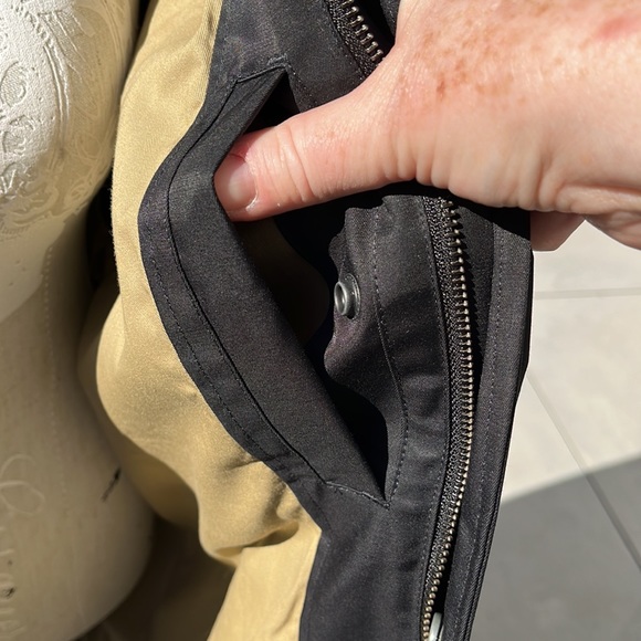 Timberland raincoat cotton thickly lined waterproof vented underarms venting - Picture 15 of 16